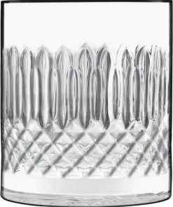 Luigi Bormioli Diamante 4 Stk. Vandglas/whiskyglas Klar 38 Cl Ø8,