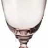 Holmegaard Flow Glas P&aring; Fod Rosa 35 Cl