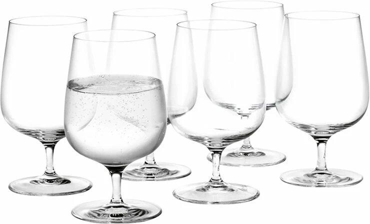 Holmegaard Bouquet Vand- Og ølglas 38 Cl. - Billede 2