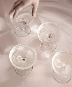 Ferm LIVING Ripple 2 Stk. Champagneglas -Luigi Bormioli Store 5704723010845 3