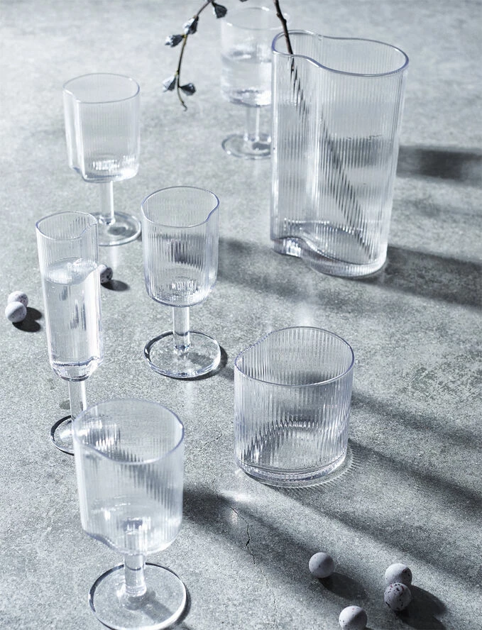 Muubs Rødvinsglas Ripe - Billede 3