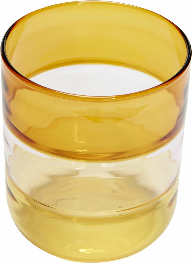 Hübsch Lemonade Glasses Amber/Petrol Set Of 2 3 Hübsch Lemonade Glasses Amber/Petrol Set Of 2 - Billede 3