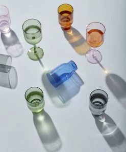 Studio About WATER GLASS, 2 PCS, TALL, BLUE, 65110B 11 Studio About WATER GLASS, 2 PCS, TALL, BLUE, 65110B -Luigi Bormioli Store 5714356021033 14