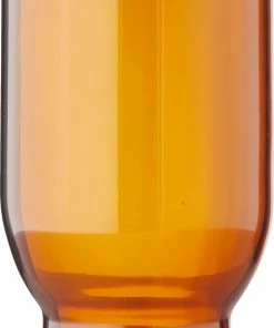 Studio About WATER GLASS, 2 PCS, TALL, AMBER, 65110A