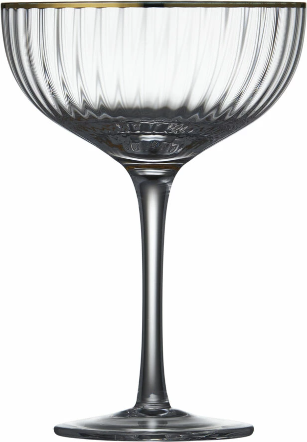 Lyngby Glas Cocktailglas Palermo Gold 31,5cl 4stk 2 Lyngby Glas Cocktailglas Palermo Gold 31,5cl 4stk - Billede 2