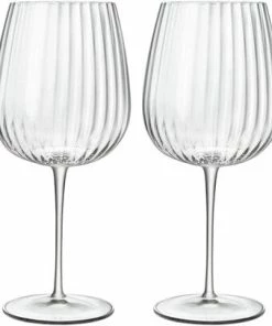 Luigi Bormioli Gin & Tonic-glas Burgundy Optica 75 Cl 4 Stk.