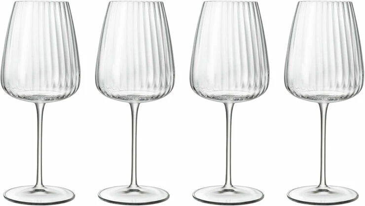 Luigi Bormioli Hvidvinsglas Chardonnay Optica 55 Cl 4 Stk. 1 Luigi Bormioli Hvidvinsglas Chardonnay Optica 55 Cl 4 Stk.