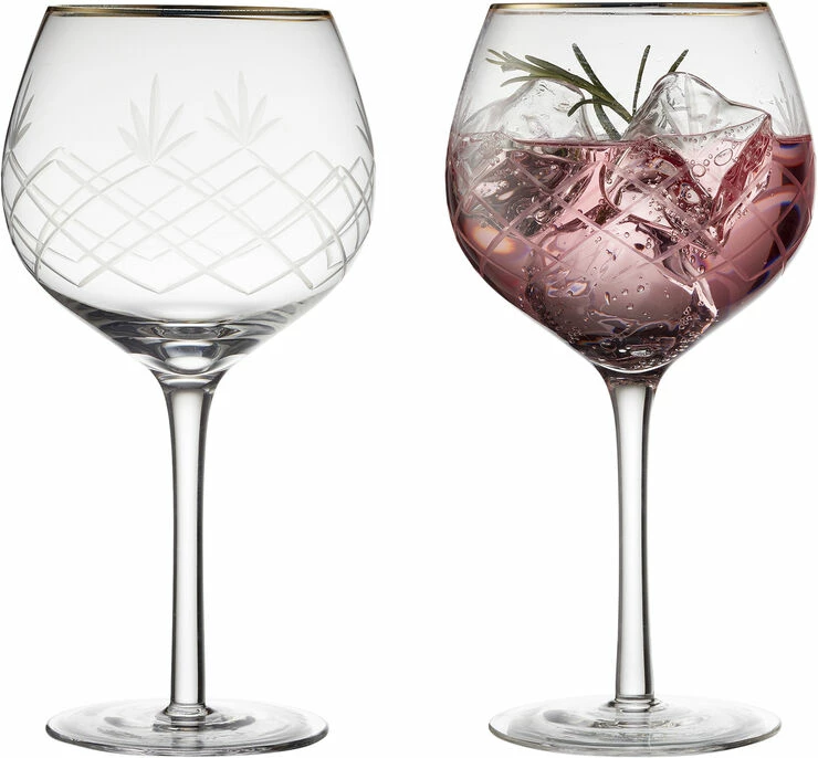 Lyngby Glas Gin & Tonic-glas Milano 60 Cl 2 Stk. 1 Lyngby Glas Gin & Tonic-glas Milano 60 Cl 2 Stk.
