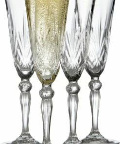 Lyngby Glas Champagne Melodia 16cl 4 Stk.