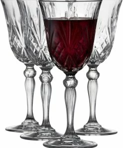 Lyngby Glas Rødvin 4 Stk. Lyngby Melodia