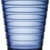 Iittala Aino Aalto 33 Cl Glas Ultramarinebl&aring; 2 Stk
