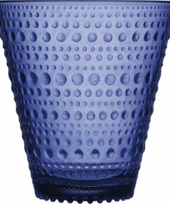 Iittala Kastehelmi 30 Cl Glas Ultramarineblå 2 Stk