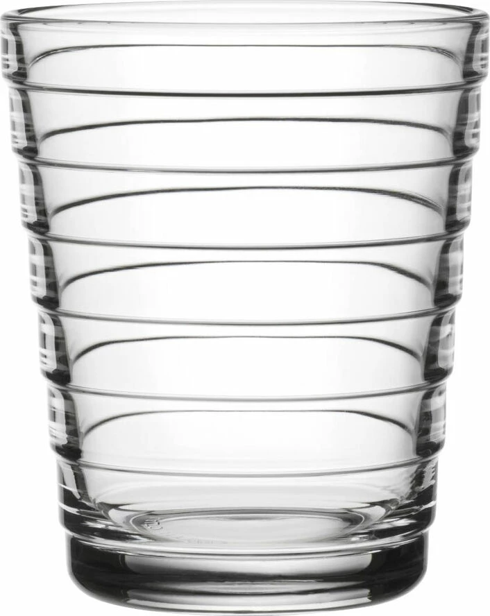 Iittala Aino Aalto 22 Cl. Klar 2 Stk. 1 Iittala Aino Aalto 22 Cl. Klar 2 Stk.
