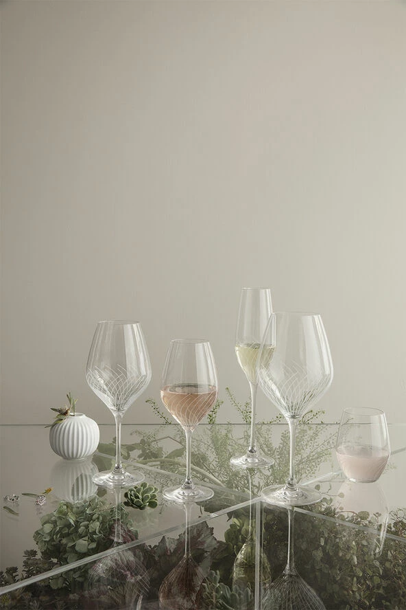 Holmegaard Cabernet Lines Hvidvinsglas Klar 36 Cl 2 Stk. - Billede 4