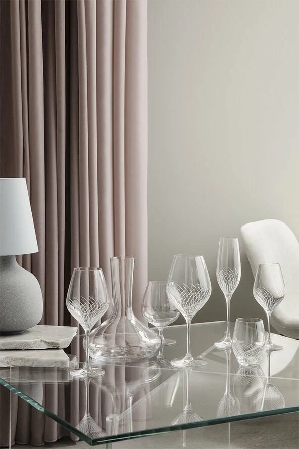 Holmegaard Cabernet Lines Champagneglas Klar 29 Cl 2 Stk. - Billede 4