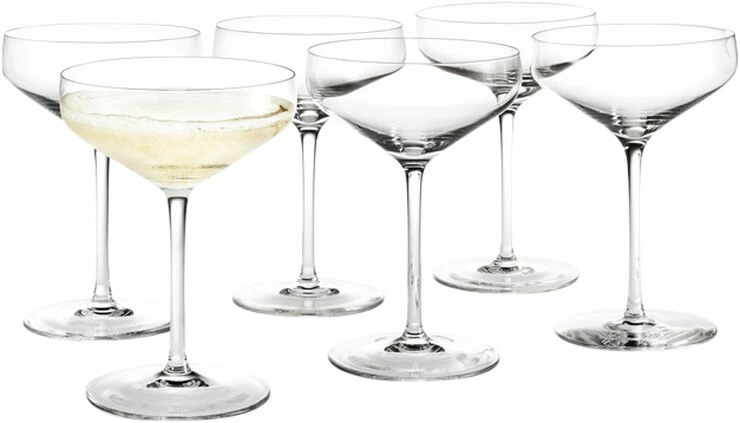 Holmegaard Perfection Cocktailglas Klar 38 Cl 6 Stk. 2 Holmegaard Perfection Cocktailglas Klar 38 Cl 6 Stk. - Billede 2