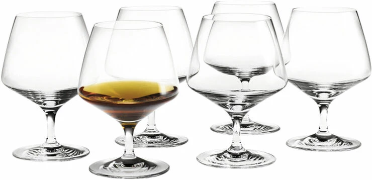 Holmegaard Perfection Cognacglas Klar 36 Cl 6 Stk. 2 Holmegaard Perfection Cognacglas Klar 36 Cl 6 Stk. - Billede 2