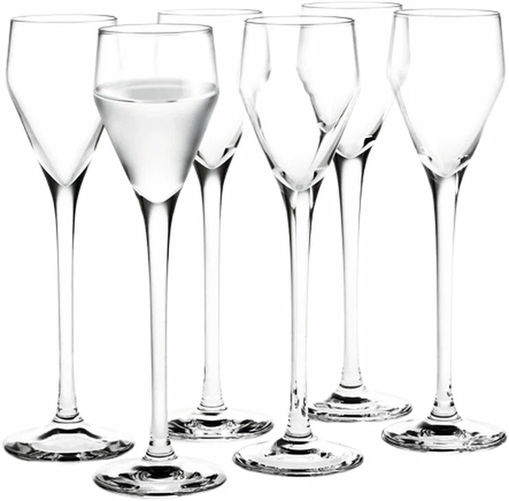 Holmegaard Perfection Snapseglas Klar 5,5 Cl 6 Stk. - Billede 2