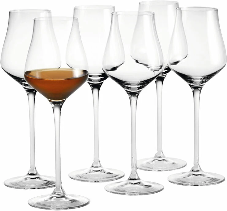 Holmegaard Perfection Spiritusglas Klar 5,0 Cl 6 Stk. 1 Holmegaard Perfection Spiritusglas Klar 5,0 Cl 6 Stk.